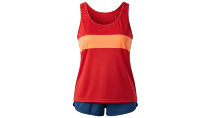 Isolated women's sport outfit