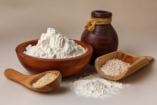 Kaolin an inorganic mineral is extracted and processed in various grain sizes for use in food paper and ink industries