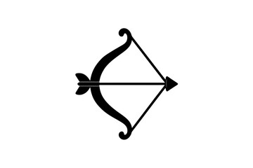 two arrows on a white background