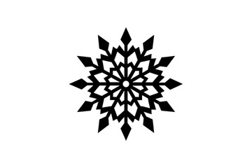 snowflake vector illustration