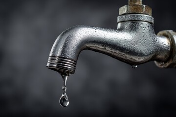 Dripping faucet water conservation idea