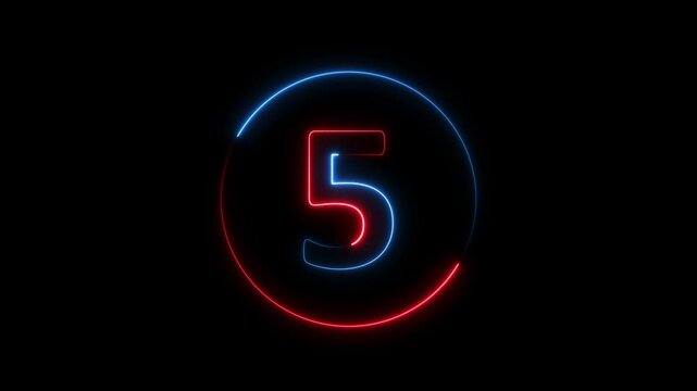 Countdown Number decreasing from 10 to 0. Number from 10 to 0 . Icon. Countdown number from 10 to 0. Countdown timer 10 seconds animation from 10 to 0 seconds, Digital 10 Seconds countdown timer.