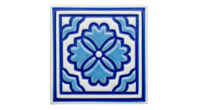 Isolated Decorative Tile