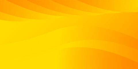 Orange wavy abstract background, modern trendy design.