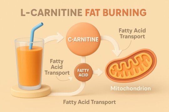 L-Carnitine Fat Burning Pathway