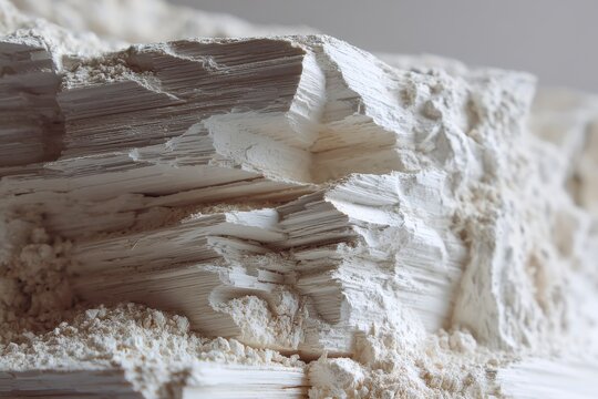 Soft layered talc mineral