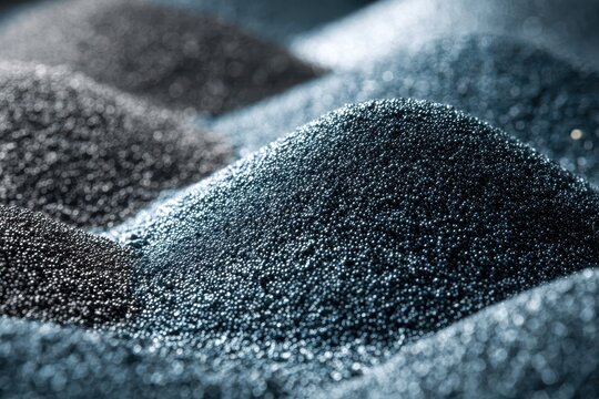 Steel shot for industrial blasting media sample