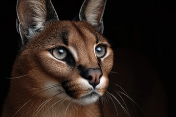 Obraz premium Stunning image of a caracal