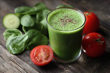 Veggie spinach shake