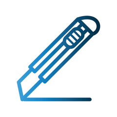 Cutter icon design template
