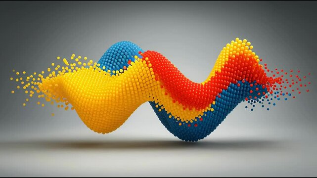 Quantum-driven liquidity trap probability model icon concept for evaluating economic conditions and financial market dynamics. Quantum Data Wave &ndash; Animated Video Version