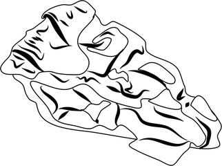 Apple pie coloring page