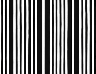 Vertical Black And White Stripes Pattern