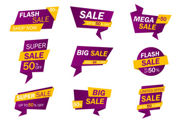 Purple badge sale collection