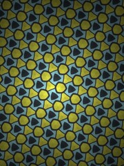 abstract background with hexagons