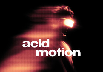 Acid Motion Effect Mockup