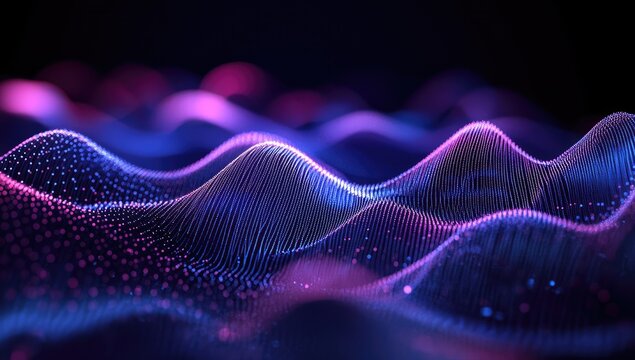 Abstract digital wave patterns (1)