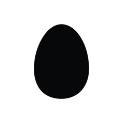Egg Icon Black