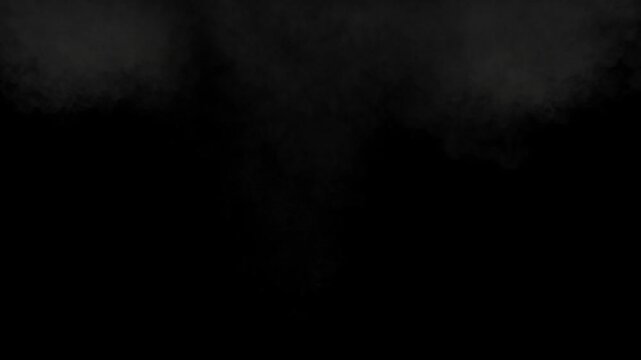 Explosion at camera with smoke, two speeds, HD 30p, alpha channel for transparent background