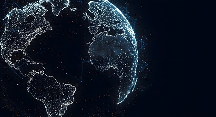 Global, Network, Connection, Global Network Connection, Digital Earth