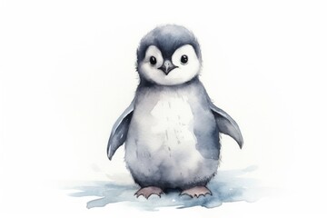 Fototapeta premium Penguin animal bird wildlife.