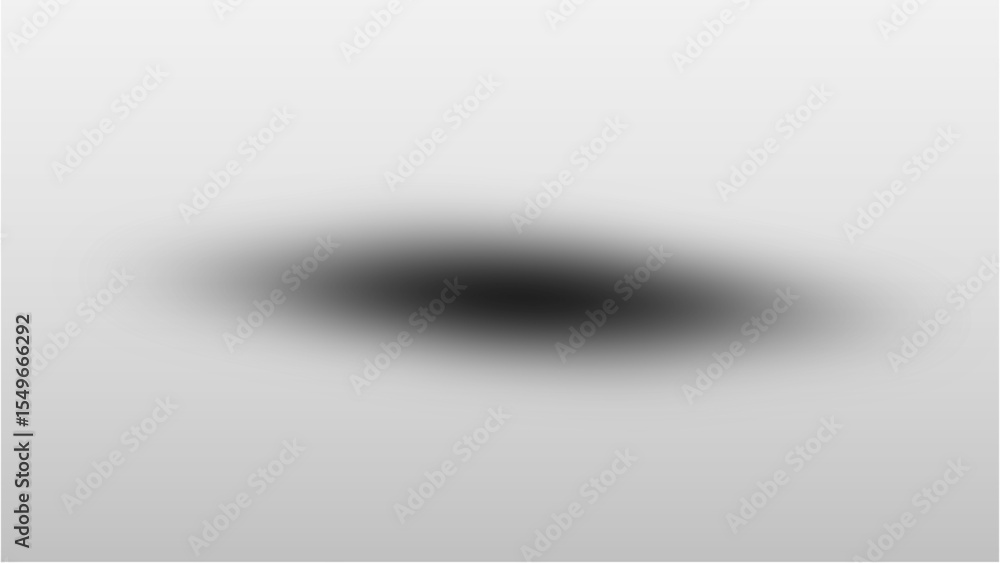 Fototapete soft elliptical shadow with a transparent background, perfect for grounding objects and adding subtl