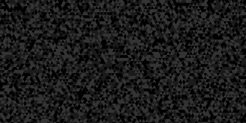 Abstract digital grid light pattern black and gray low Polygon Mosaic triangle square metallic...