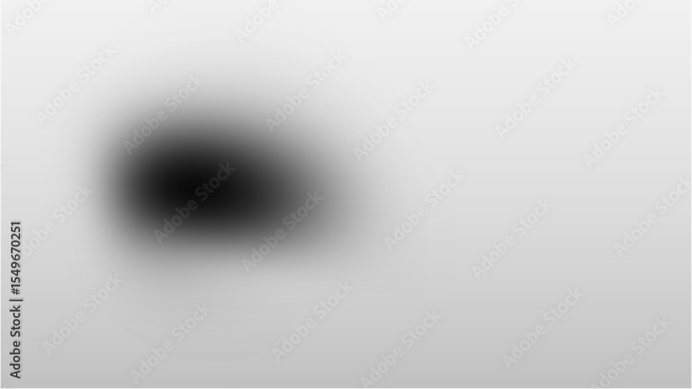 Poster soft abstract black blob shape - organic blurred element with transparent background pngs for modern