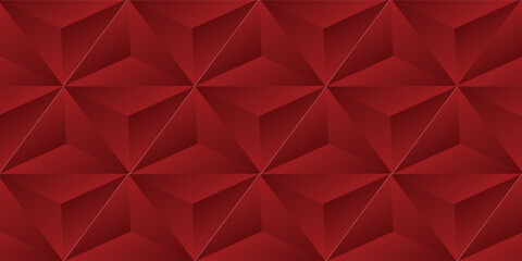 Set of abstract geometric hexagon pattern black, white gray and dark red background with copy space. Creative trendy color templates. Simple flat banner design. Vector illustration EPS10