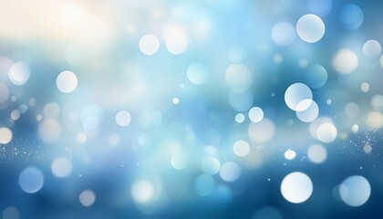 soft dreamy bokeh background light blue white blurred circles gentle ethereal bright airy abstract texture