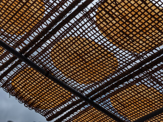 Rice paper making village