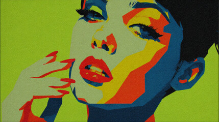 Color portrait of woman