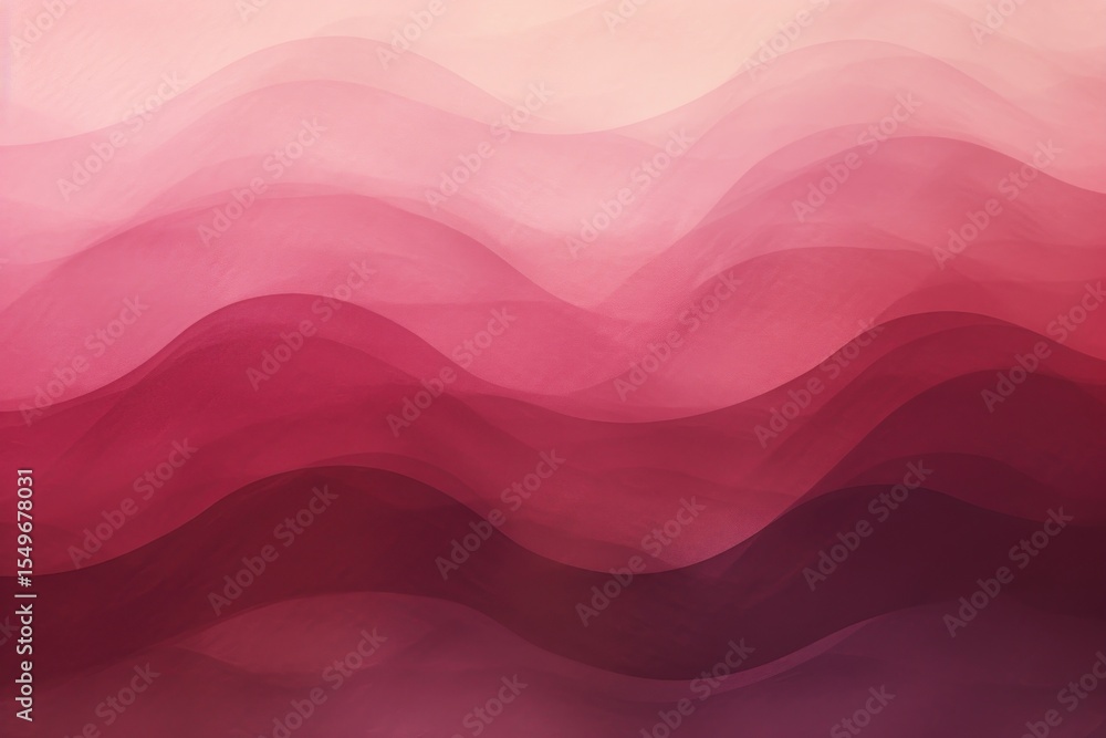 Poster raspberry pink and dark chocolate gradients simple waves backgrounds texture creativity.