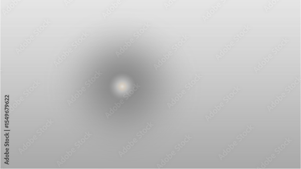 Poster subtle radial gradient light glow - soft central illumination effect with transparent background png