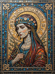 Fototapeta premium Mosaic icon