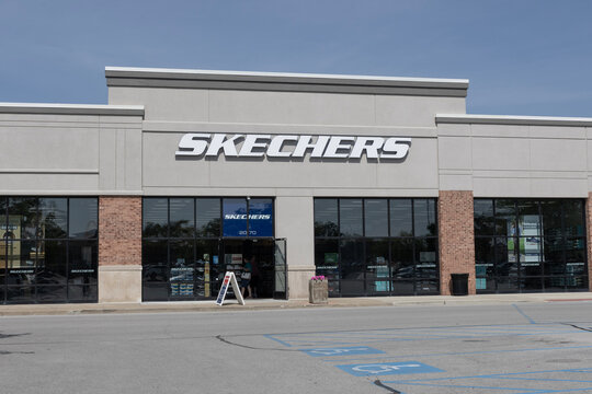 Skechers shoe and footwear retail store. Skechers is one of largest footwear brands in the US.