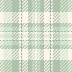 Elegant sage green and cream plaid pattern.  Perfect for textile design, wallpaper, packaging, or website backgrounds.  Subtle texture and calming color palette evokes serenity and sophistication.