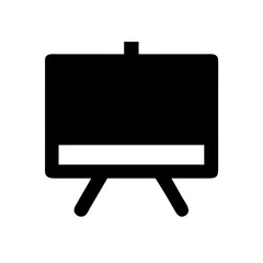 blackboard icon on white background  .svg