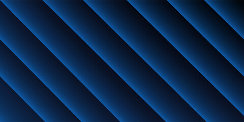 Obraz premium Blue black abstract background geometry shine and layer element vector for presentation design. Suit for business, corporate, institution, party, festive, seminar, and talks