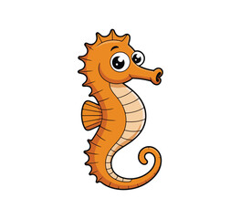 Fototapeta premium vector illustration of a cartoon octopus