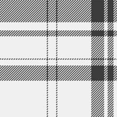 Elegant monochrome plaid pattern.  Subtle texture and classic design ideal for textiles, website backgrounds, or stylish print projects.