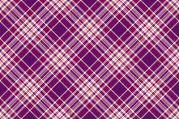 Elegant purple and pink plaid pattern.  Perfect for textile design, fashion, websites, or branding projects. This versatile, seamless texture evokes a sense of sophistication and warmth.