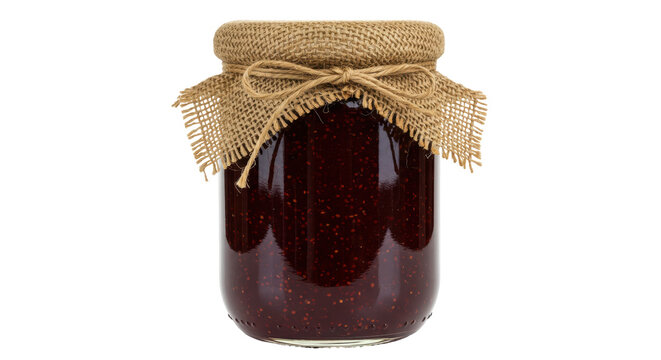 Isolated Jam Jar Cartoon