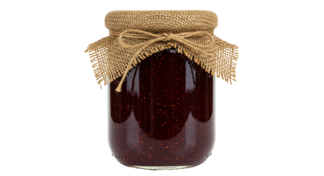Isolated Jam Jar Cartoon