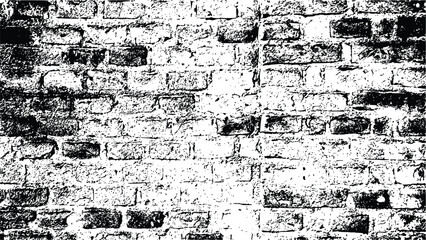Rough Brick Wall Grunge Pattern