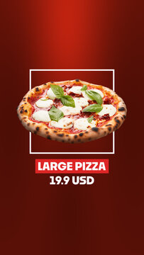 Restaurant Product Promo Template for Social Media Stories