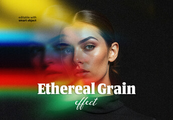 Ethereal Grain Photo Effect