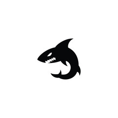 Fototapeta premium shark logo. shark vector illustration for icon, symbol or logo