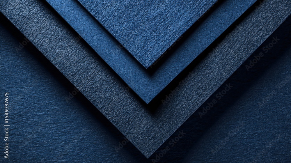 Aufkleber Textured Blue Fabric Layers Multiple Close-up Material Pattern Suitable for Background and Design Projects