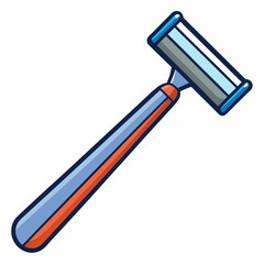 Straight Razor Silhouette